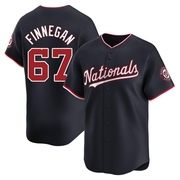 Navy Limited Kyle Finnegan Men's Washington Nationals Alternate Jersey